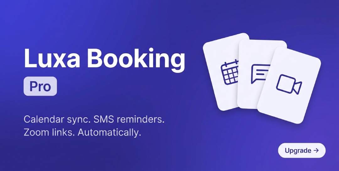 Luxa Booking Pro