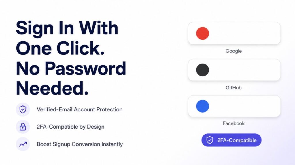 Social Login Addon for Luxa Users Pro